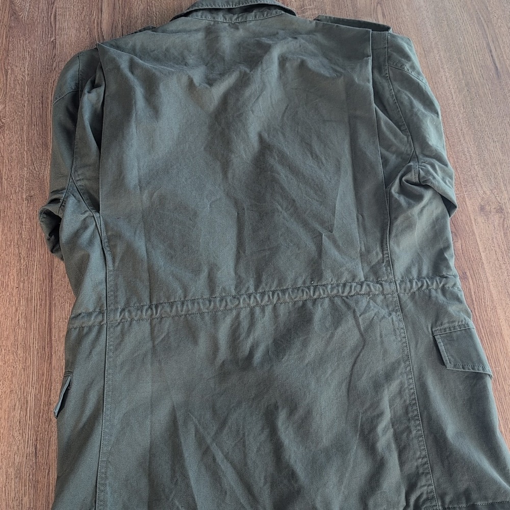 Uncle Fu Co Jacket Mens XXL Military‎ Parka Retro Maden Ameka Ji Wear Green Camo - Picture 4 of 10